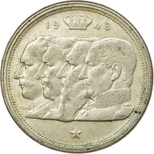Coin, Belgium, 100 Francs, 100 Frank, 1949, EF(40-45), Silver, KM:139.1
