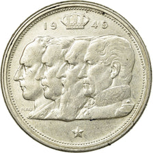 Coin, Belgium, 100 Francs, 100 Frank, 1949, EF(40-45), Silver, KM:139.1