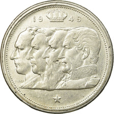 Coin, Belgium, 100 Francs, 100 Frank, 1949, AU(50-53), Silver, KM:139.1