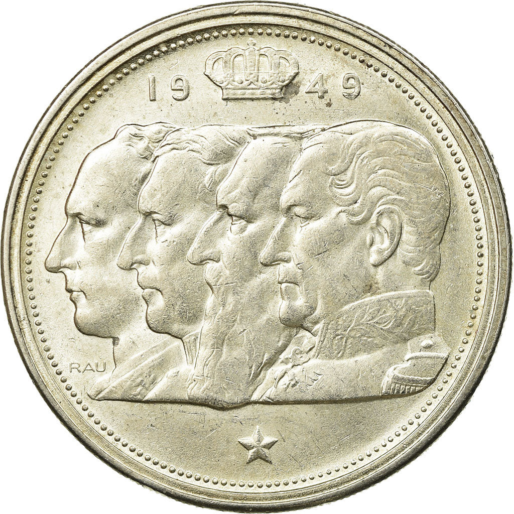 Monnaie, Belgique, 100 Francs, 100 Frank, 1949, SUP, Argent, KM:139.1