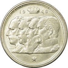 Monnaie, Belgique, 100 Francs, 100 Frank, 1949, SUP, Argent, KM:139.1