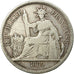 Coin, FRENCH INDO-CHINA, Piastre, 1889, Paris, VF(30-35), Silver, KM:5