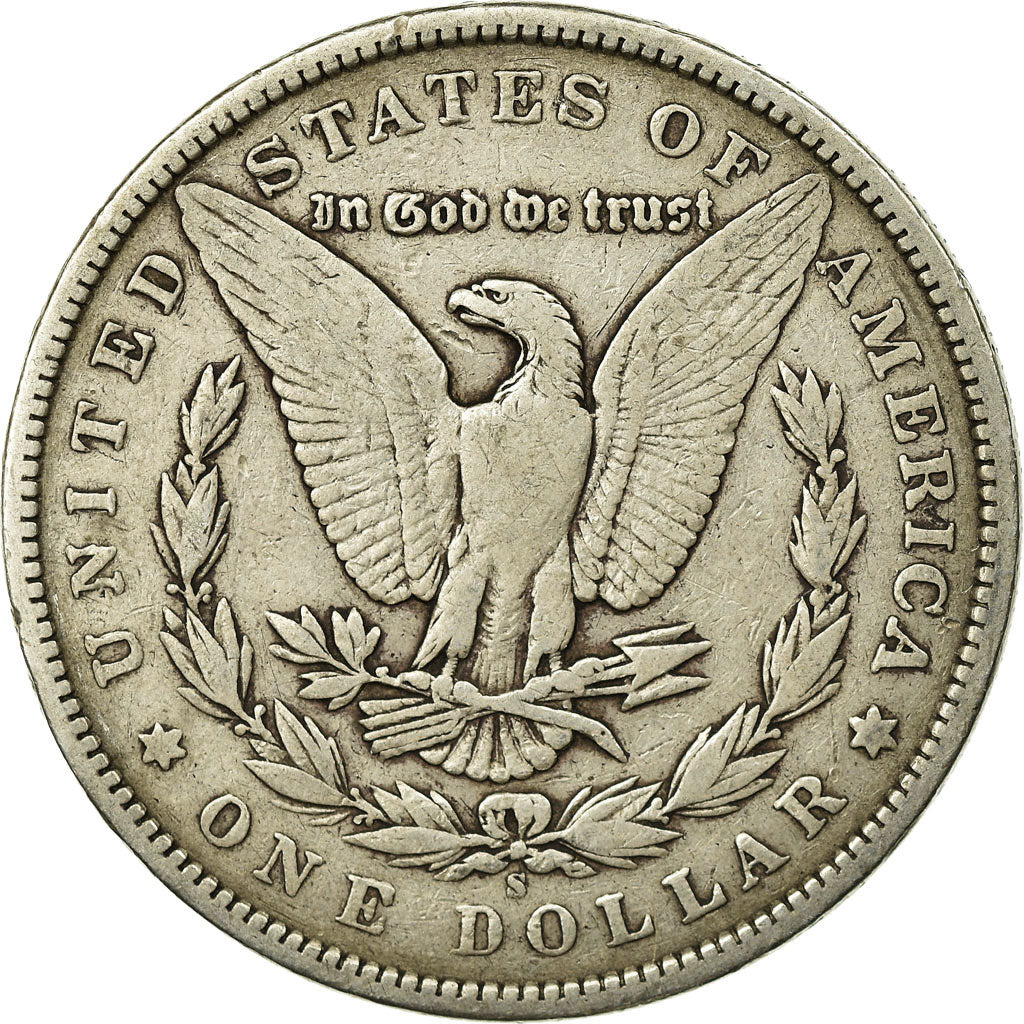 Monnaie, États-Unis, Morgan Dollar,1898,San Francisco,TB+,KM 110