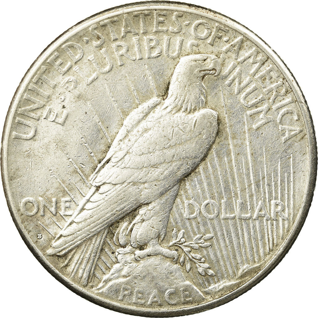 Monnaie, États-Unis, Peace Dollar,1922, San Francisco, TTB, KM 150