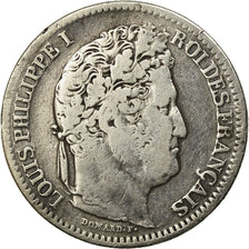 Coin, France, Louis-Philippe, 2 Francs, 1835, Paris, VF(30-35), Silver, KM 743.1