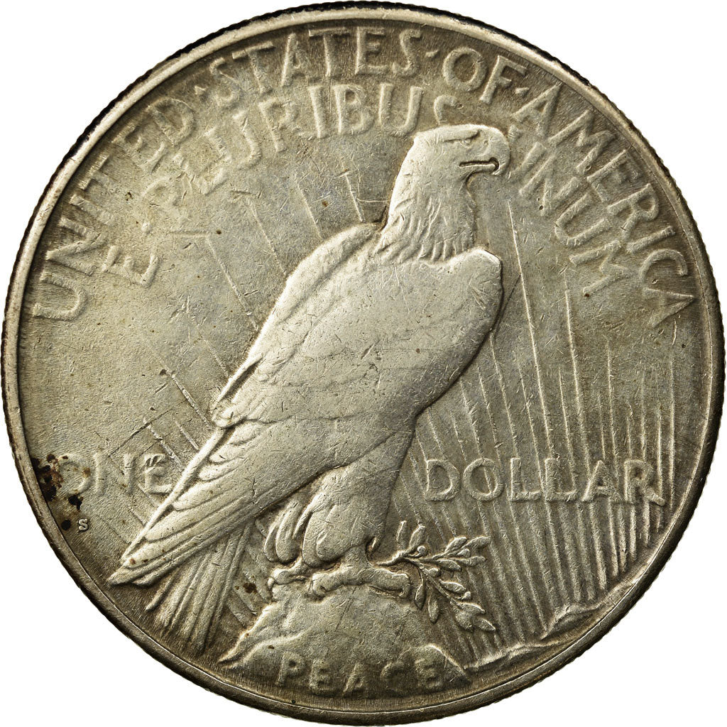 Monnaie, États-Unis, Peace Dollar, 1928, San Francisco, TTB, KM 150