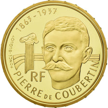 Coin, France, 500 Francs, 1991, Paris, Proof, MS(65-70), Gold, KM:1000