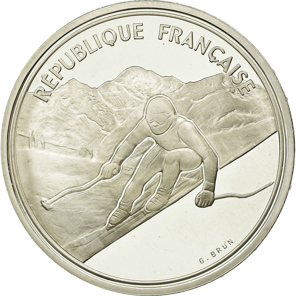 Coin, France, 100 Francs, 1989, Proof, MS(63), Silver, KM:971, Gadoury:C1