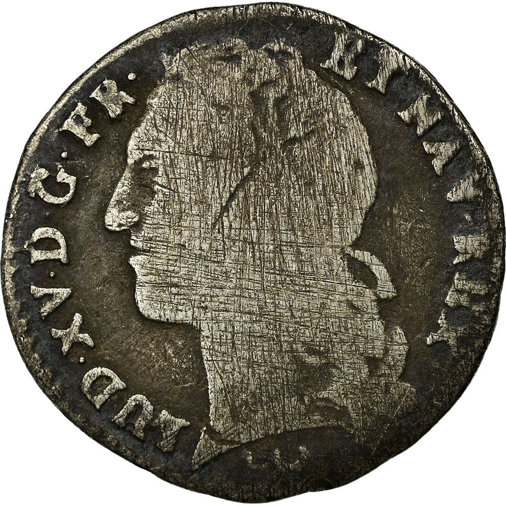 Moneta, Francja, Louis XV, 1/10 Écu au bandeau, 12 Sols, 1/10 ECU, 1769, Metz