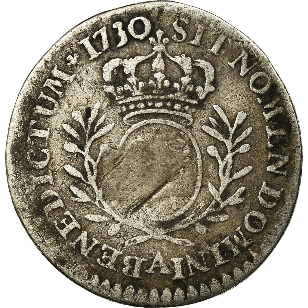 Moneta, Francja, Louis XV, 1/20 Écu  aux branches d'olivier (6 sols), 6 Sols