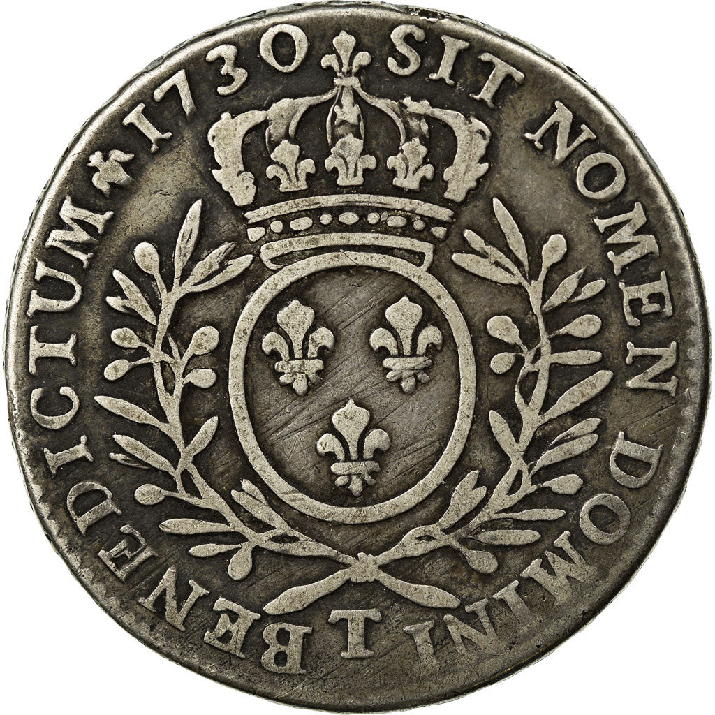 Moneta, Francja, Louis XV, 1/2 Écu aux branches d'olivier, 1/2 ECU, 44 Sols