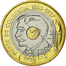 Munten, Frankrijk, 20 Francs, 1994, ESSAI, PR, Tri-Metallic, KM:E146