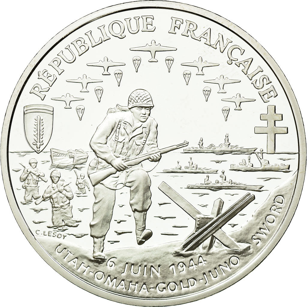 Monnaie, France, Franc, 1993, ESSAI,Proof, FDC, Argent, Gadoury:C38, KM:1014