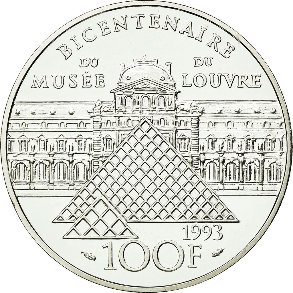 Coin, France, Liberté guidant le peuple, 100 Francs, 1993, ESSAI, MS(65-70)