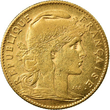 Coin, France, Marianne, 10 Francs, 1906, Paris, EF(40-45), Gold, KM:846