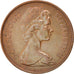 Gran Bretagna, Elizabeth II, 2 New Pence, 1977, SPL, Bronzo, KM:916