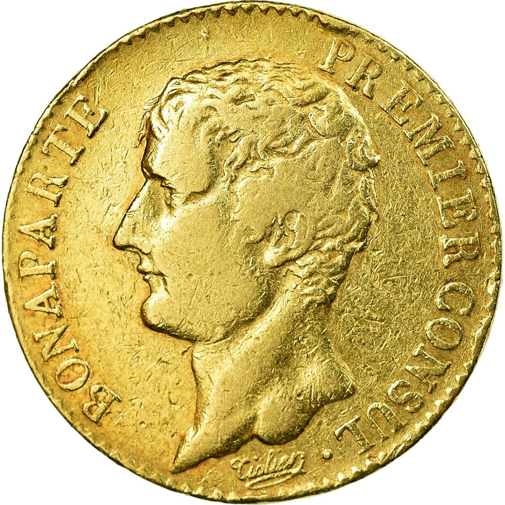 Münze, Frankreich, Napoléon I, 20 Francs, 1803, Paris, SS, Gold, KM:651