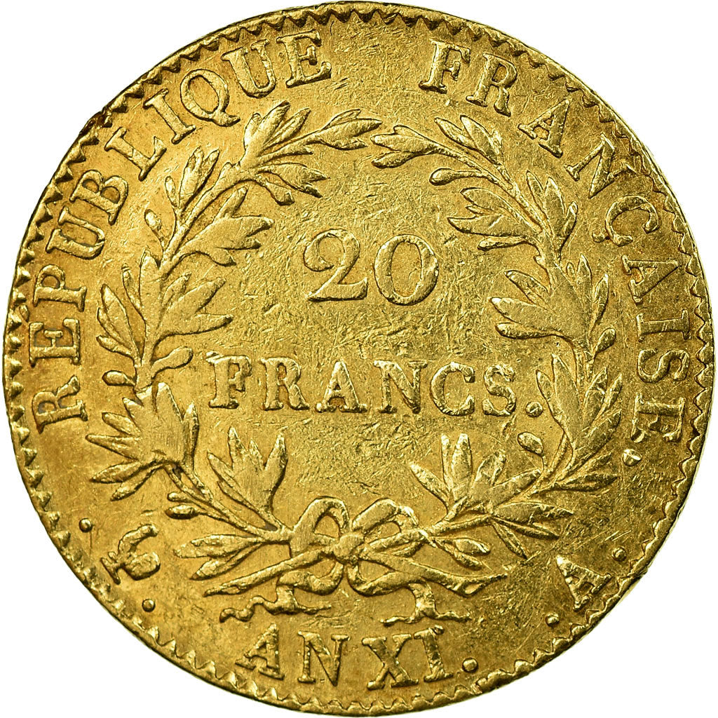Münze, Frankreich, Napoléon I, 20 Francs, 1803, Paris, SS, Gold, KM:651