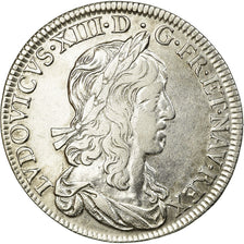 Munten, Frankrijk,Louis XIII,1/2 Écu,premier poinçon de Warin,1642,Paris,ZF