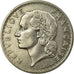 Munten, Frankrijk, Lavrillier, 5 Francs, 1935, Paris, ZF+, Nickel, KM:888