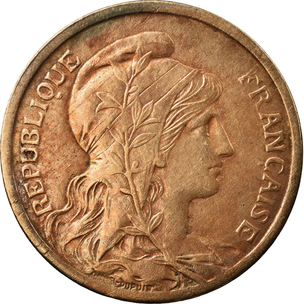 Monnaie, France, Dupuis, 2 Centimes, 1912, Paris, TTB, Bronze, Gadoury:107