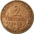 Moneda, Francia, Dupuis, 2 Centimes, 1912, Paris, MBC, Bronce, KM:841