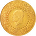 Coin, Turkey, 500 Kurush, 1962, AU(55-58), Gold, KM:874