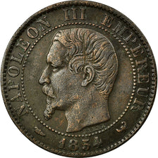 Monnaie, France, Napoleon III, 5 Centimes, 1854, Lille, TB+, KM 777.7