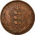 Coin, Guernsey, 8 Doubles, 1834, EF(40-45), Copper, KM:3