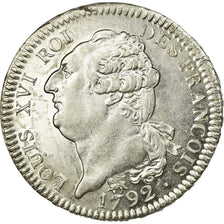 Munten, Frankrijk, Écu de 6 livres françois, 1792, Paris, PR+, KM 615.1