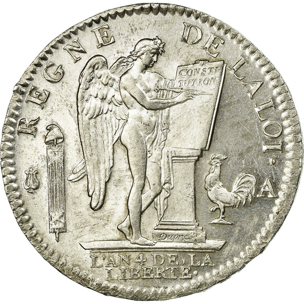 Munten, Frankrijk, Écu de 6 livres françois, 1792, Paris, PR+, KM 615.1