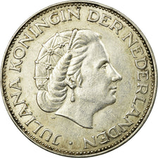 Moneta, Holandia, Juliana, 2-1/2 Gulden, 1959, AU(55-58), Srebro, KM:185