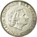 Coin, Netherlands, Juliana, 2-1/2 Gulden, 1960, AU(55-58), Silver, KM:185