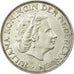 Coin, Netherlands, Juliana, 2-1/2 Gulden, 1962, AU(55-58), Silver, KM:185
