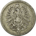 Coin, GERMANY - EMPIRE, Wilhelm I, Mark, 1874, Munich, VF(20-25), Silver, KM:7