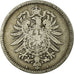 Coin, GERMANY - EMPIRE, Wilhelm I, Mark, 1874, Berlin, VF(20-25), Silver, KM:7