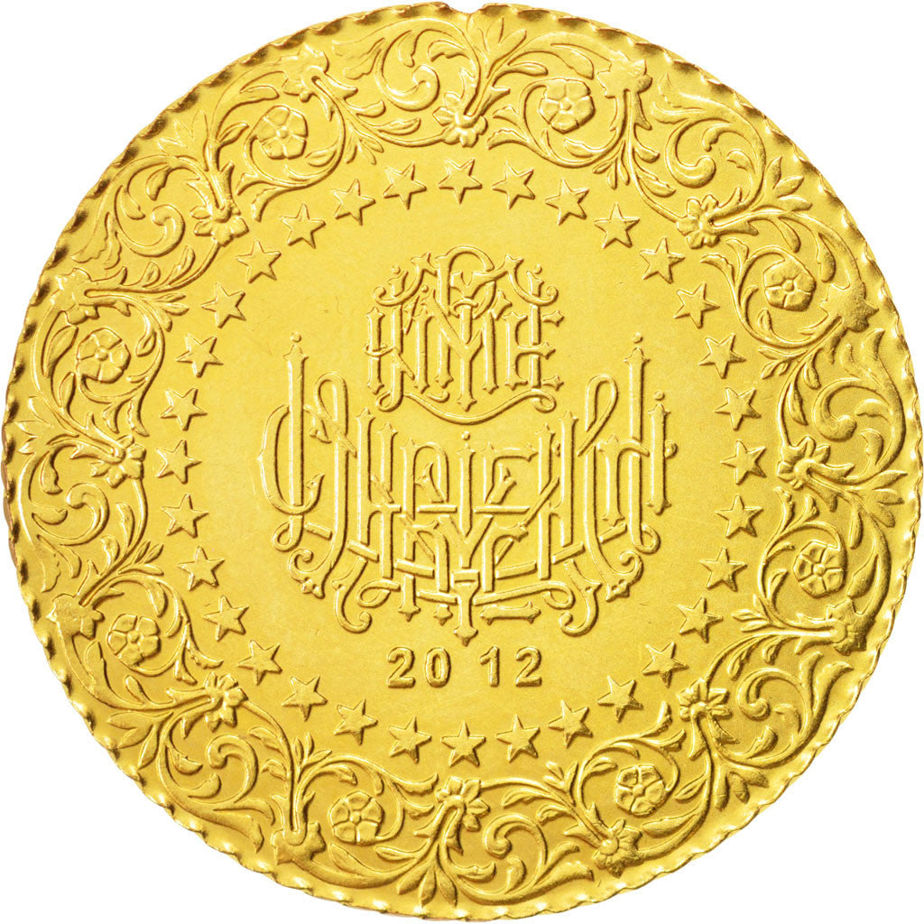 Turkey, 250 Kurush, 2012, KM #873, AU(55-58), Gold, 17.54
