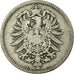 Coin, GERMANY - EMPIRE, Wilhelm I, Mark, 1875, Berlin, VF(20-25), Silver, KM:7