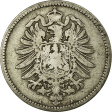 Coin, GERMANY - EMPIRE, Wilhelm I, Mark, 1876, Berlin, VF(20-25), Silver, KM:7