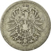 Coin, GERMANY - EMPIRE, Wilhelm I, Mark, 1876, Darmstadt, VF(30-35), Silver