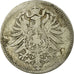 Coin, GERMANY - EMPIRE, Wilhelm I, Mark, 1876, Frankfurt, VF(20-25), Silver
