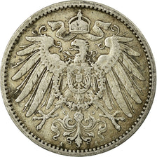 Coin, GERMANY - EMPIRE, Wilhelm II, Mark, 1898, Berlin, VF(20-25), Silver, KM:14