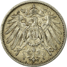 Coin, GERMANY - EMPIRE, Wilhelm II, Mark, 1904, Berlin, VF(30-35), Silver, KM:14