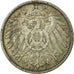 Coin, GERMANY - EMPIRE, Wilhelm II, Mark, 1906, Hambourg, EF(40-45),Silver,KM 14