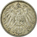 Coin, GERMANY - EMPIRE, Wilhelm II, Mark, 1907, Berlin, EF(40-45), Silver, KM:14