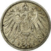 Coin, GERMANY - EMPIRE, Wilhelm II, Mark, 1910, Stuttgart, EF(40-45), Silver
