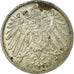Monnaie, GERMANY - EMPIRE, Wilhelm II, Mark, 1915, Karlsruhe, TTB, Argent, KM:14