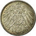 Moneta, NIEMCY - IMPERIUM, Wilhelm II, Mark, 1915, Berlin, AU(55-58), Srebro