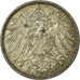 Coin, GERMANY - EMPIRE, Wilhelm II, Mark, 1915, Hambourg,AU(55-58),Silver,KM 14