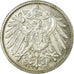 Coin, GERMANY - EMPIRE, Wilhelm II, Mark, 1915, Karlsruhe,MS(60-62),Silver,KM 14